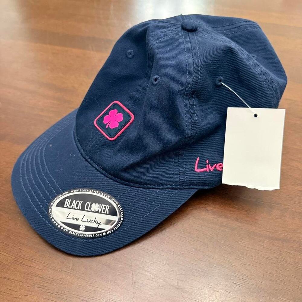 Black Clover Live Lucky Navy Baseball Cap - OSFA
